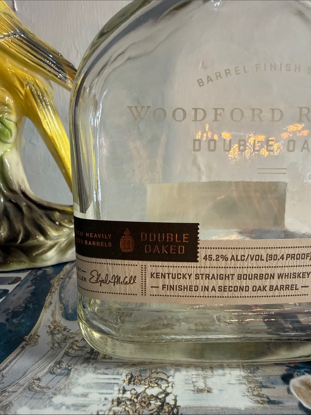 Woodford Reserve Double Oak EMPTY BOTTLE - Unrinsed - - Picture 3 of 8